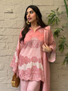 Peach lace