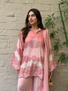 Peach lace