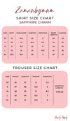 Sapphire charm